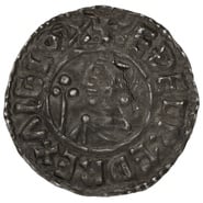 978-1016 Aethelred II Silver Penny Hammered Crux Type Edsige Winchester