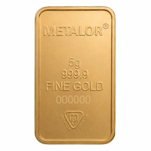 5g Gold Bar Metalor