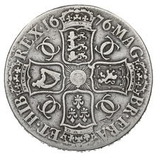 1676 Charles II Silver Crown "V.OCTAVO"