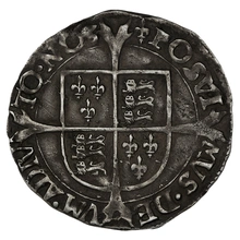 1554 Silver Groat Fourpence Coin Philip & Mary Groat
