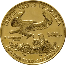 2006 American Eagle Gold Coin 1oz NGC MS69