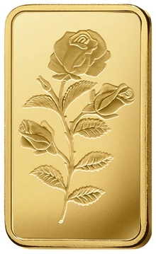 5g Gold Bar Rosa Minted PAMP