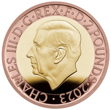 2023 JRR Tolkien Gold £2 Proof Coin Boxed