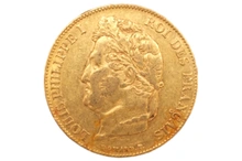1834 20 French Francs - Louis-Philippe Laureate Head - A