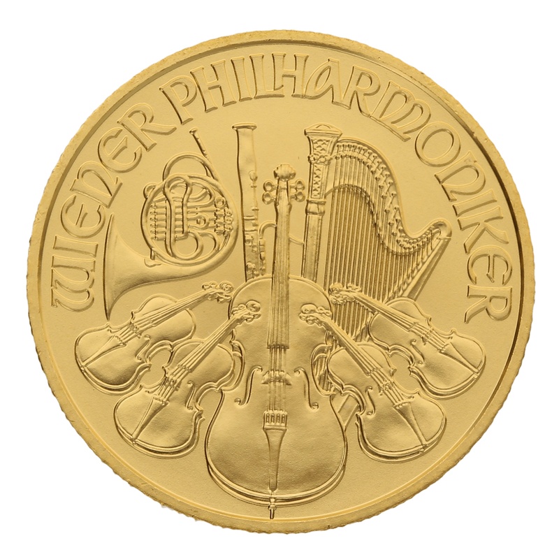 2022 1/4oz Austrian Gold Philharmonic Coin