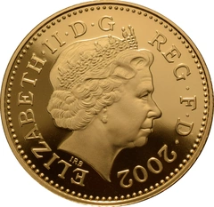 Proof Gold 10p Coin