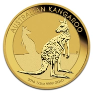 2016 1/2oz Australian Kangaroo Gold Nugget Coin