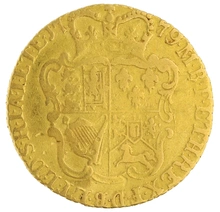 1779 Gold Half Guinea Coin George III