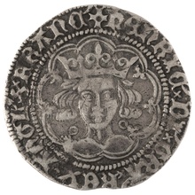 Silver Groat Fourpence Coin Henry VI Very Fine