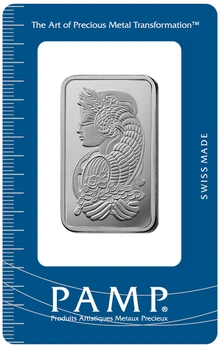 1oz Palladium Bar PAMP Lady Fortuna
