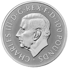 2025 Greyhound of Richmond - Tudor Beasts 1oz Platinum Coin