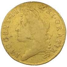 1685 Gold Guinea Coin James II