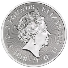 2019 Royal Mint Valiant Silver Coin 1oz
