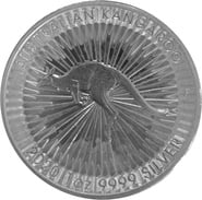 Second Hand 1oz Silver Kangaroos