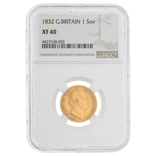 1832 Gold Sovereign NGC XF 45