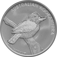 2010 Australian Kookaburra Silver Coin 1oz