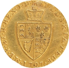 1797 Gold Half Guinea Coin George III