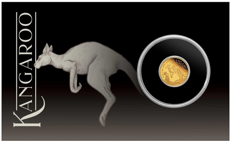 2024 0.5g Australian Mini Roo Proof Gold Coin