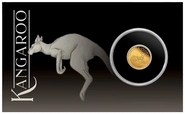 2025 0.5g Australian Mini Roo Proof Gold Coin