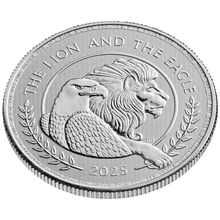 2025 The Lion and The Eagle 1oz Silver Coin