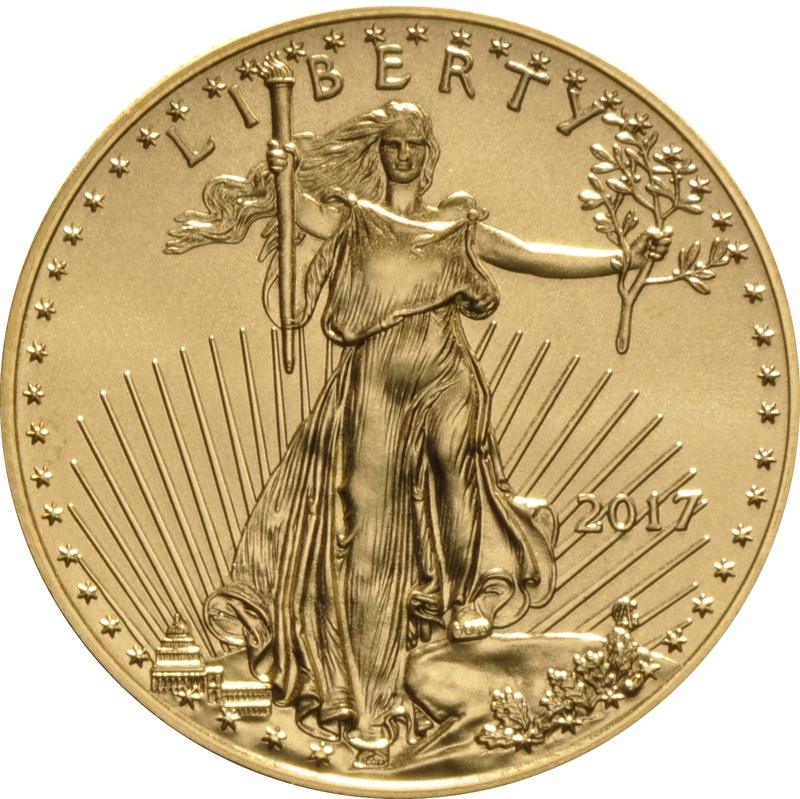 2017 1/2oz American Eagle Gold Coin