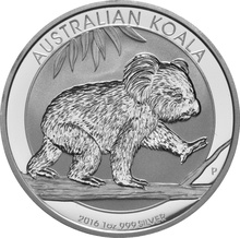 2016 1oz Silver Australian Koala