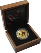 2012 £2 Two Pound Proof Gold Coin: London Rio Olympic Handover Ceremony Boxed