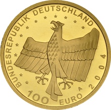 Proof German 100 Euro Gold Coin 1/2oz