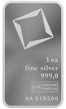 1oz Silver Bar Valcambi