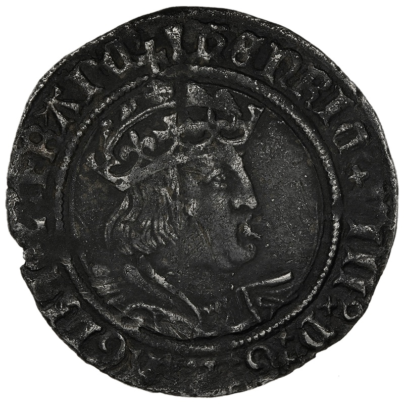 1526-1544 Silver Groat Fourpence Coin Henry VIII mm Arrow