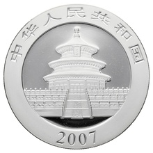 2007 1oz Chinese Panda Silver Coin