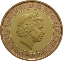 2011 Proof £2 Gold Coin King James Bible Boxed