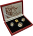 2000 Gold Proof Sovereign Three Coin Set Boxed