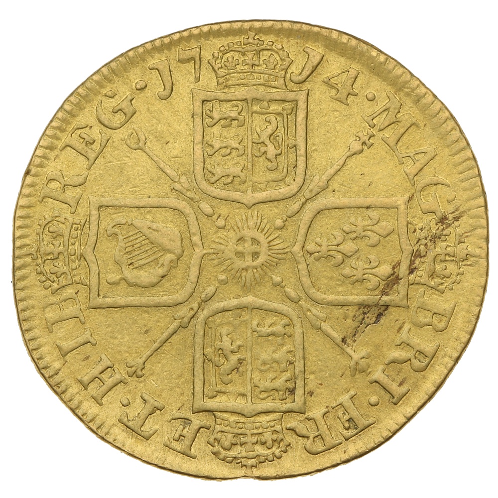 Buy a 1714 Queen Anne Guinea Gold Coin | from ...