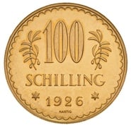 Austrian 100 Schilling Gold Coin