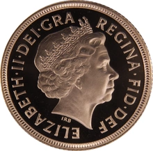 2003 Proof Gold Sovereign Boxed