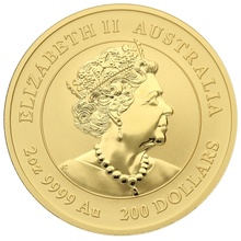 2020 2oz Perth Mint Year of the Mouse Gold Coin