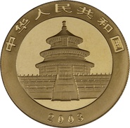 2003 1oz Gold Chinese Panda Coin