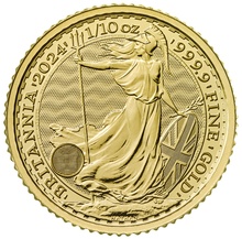 2024 1/10oz Gold Britannia Coin