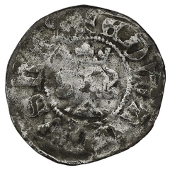 1307-1327 Silver Half Penny Coin Edward II Hammered