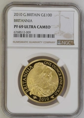 2010 Proof Gold Britannia Coin 1oz NGC PF69