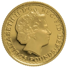 2001 Proof 1/4oz Gold Britannia Coin