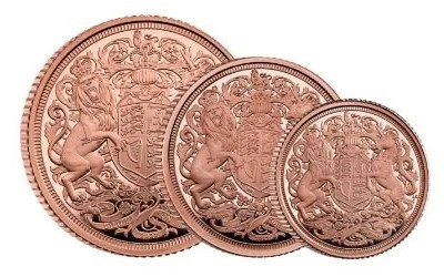 2022 Proof Gold Sovereign 3 Coin Set Boxed Queen Elizabeth II Memorial Sovereign