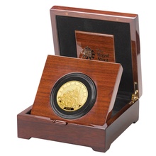 2021 Proof 5oz Gold Britannia Coin Boxed