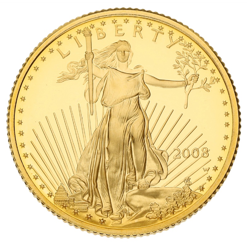 2008 Proof 1/4oz American Eagle Gold Coin