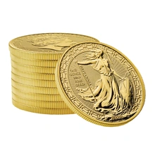 2020 Gold Britannia Coin 1oz Oriental Border Coin