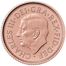 2025 Last of the Rose Gold Half Sovereign in a Gift Box