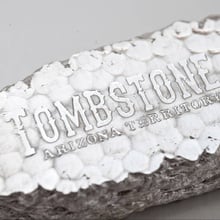 10oz Silver Bar Scottsdale Tombstone Nugget