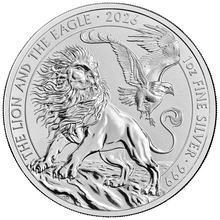 2026 The Lion and The Eagle 1oz Silver Coin