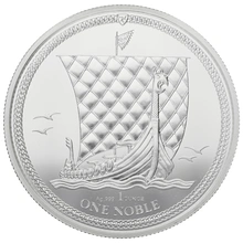 2018 Proof Isle of Man Noble Silver Coin 1oz